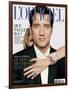 L'Officiel, May 2009 - Clive Owen Porte un Costume Giorgio Armani-Harri Peccinotti-Framed Art Print