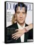 L'Officiel, May 2009 - Clive Owen Porte un Costume Giorgio Armani-Harri Peccinotti-Framed Stretched Canvas