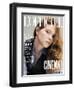 L'Officiel, May 2010 - Léa Seydoux Porte une Chemise en Soie, Ralph Lauren Collection-Paul Wetherell-Framed Premium Giclee Print