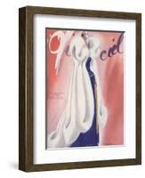 L'Officiel, November 1938 - L. Mendel-Lbenigni-Framed Art Print