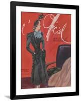 L'Officiel, November 1941-Lbenigni-Framed Art Print