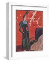 L'Officiel, November 1941-Lbenigni-Framed Art Print