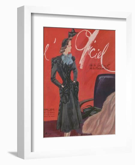 L'Officiel, November 1941-Lbenigni-Framed Art Print