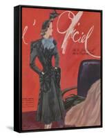 L'Officiel, November 1941-Lbenigni-Framed Stretched Canvas