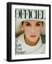 L'Officiel, November 1983 - Isabelle Adjani-Dominique Isserman-Framed Art Print