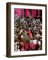 L'Officiel, November 1995 - Brigitte Bardot-Marcio Madeira-Framed Art Print