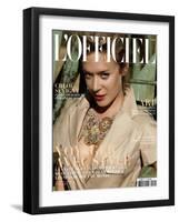 L'Officiel, November 2009 - Chloë-Todd Cole-Framed Art Print