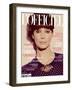 L'Officiel, November 2011 - Christy Turlington-Guy Aroch-Framed Art Print