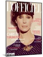 L'Officiel, November 2011 - Christy Turlington-Guy Aroch-Mounted Art Print