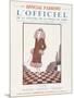 L'Officiel, October 1924 - Chambéry-Worth-Mounted Art Print