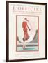 L'Officiel, October 1925 - de Loin-Martial et Armand-Framed Art Print