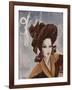 L'Officiel, October 1943-Lbenigni-Framed Premium Giclee Print