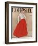 L'Officiel, October 1950 - Robe du Soir de Balenciaga, Velours de Ducharne, Laize Guipure de Maxime-Philippe Pottier-Framed Art Print