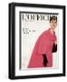 L'Officiel, October 1959 - Ensemble du Soir de Givenchy-Philippe Pottier-Framed Art Print