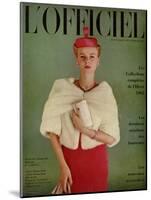 L'Officiel, October 1961-Roland de Vassal-Mounted Art Print