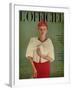 L'Officiel, October 1961-Roland de Vassal-Framed Art Print