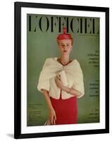 L'Officiel, October 1961-Roland de Vassal-Framed Art Print