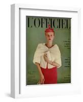 L'Officiel, October 1961-Roland de Vassal-Framed Art Print