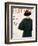 L'Officiel, October 1963 - Manteau de Givenchy-Reichle-Framed Art Print