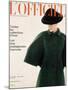 L'Officiel, October 1963 - Manteau de Givenchy-Reichle-Mounted Art Print