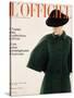 L'Officiel, October 1963 - Manteau de Givenchy-Reichle-Stretched Canvas