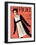 L'Officiel, October 1967 - Jeanne Lanvin-Roland Bianchini-Framed Art Print