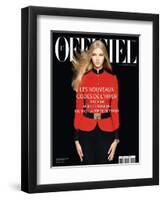 L'Officiel, October 2008 - Sigita-Harri Peccinotti-Framed Art Print