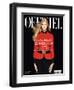 L'Officiel, October 2008 - Sigita-Harri Peccinotti-Framed Art Print