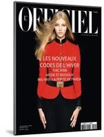 L'Officiel, October 2008 - Sigita-Harri Peccinotti-Mounted Art Print