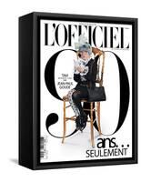 L'Officiel, October 2011 - Tavi Gevinson-Jean-Paul Goude-Framed Stretched Canvas