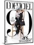 L'Officiel, October 2011 - Tavi Gevinson-Jean-Paul Goude-Mounted Art Print