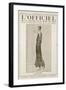 L'Officiel, October-November 1923 - Vertige Robe en Tulle Perlé de Cristal-Jenny-Framed Art Print