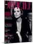 L'Officiel, October-November 1992 - Lara Harris, Qui Porte une Veste Smoking de Giorgio Armani-Peter Lindbergh-Mounted Art Print