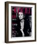 L'Officiel, October-November 1992 - Lara Harris, Qui Porte une Veste Smoking de Giorgio Armani-Peter Lindbergh-Framed Art Print