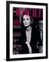 L'Officiel, October-November 1992 - Lara Harris, Qui Porte une Veste Smoking de Giorgio Armani-Peter Lindbergh-Framed Premium Giclee Print