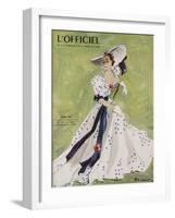 L'Officiel - Robe de Garden Party de L. Mendel-Mourgue-Framed Art Print