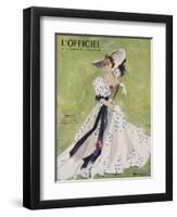 L'Officiel - Robe de Garden Party de L. Mendel-Mourgue-Framed Art Print