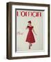 L'Officiel - Robe de Jean Lanvin Castillo en Satin Aléoutienne de Staron-Philippe Pottier-Framed Art Print