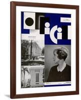 L'Officiel, September 1932 - Très Femme-Scaioni & A.P. Covillot-Framed Art Print