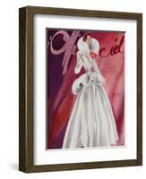 L'Officiel, September 1938 - L. Mendel-Lbenigni-Framed Art Print