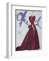 L'Officiel, September 1939 - L. Mendel-Lbenigni-Framed Art Print