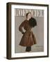 L'Officiel, September 1950 - Ensemble de Christian Dior en Velours de Marcel Guillemin-Philippe Pottier-Framed Art Print