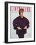 L'Officiel, September 1951 - Ensemble de Jean Lanvin (Castillo) en Velous Bambou de Raimon-Philippe Pottier-Framed Art Print