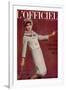 L'Officiel, September 1960 - Tailleur en Lanvin Castillo en Ninotchka de Ducharne-Arsac-Framed Art Print