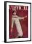 L'Officiel, September 1960 - Tailleur en Lanvin Castillo en Ninotchka de Ducharne-Arsac-Framed Art Print