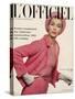 L'Officiel, September 1963 - Tailleur de Guy Laroche-Philippe Pottier-Stretched Canvas