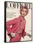 L'Officiel, September 1963 - Tailleur de Guy Laroche-Philippe Pottier-Framed Stretched Canvas