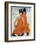 L'Officiel, September 1966 - Manteau et Robe de Pierre Cardin-Guégan-Framed Art Print