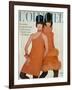 L'Officiel, September 1966 - Manteau et Robe de Pierre Cardin-Guégan-Framed Art Print