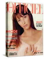L'Officiel, September 1994 - Christy Turlington-Francesco Scavullo-Stretched Canvas